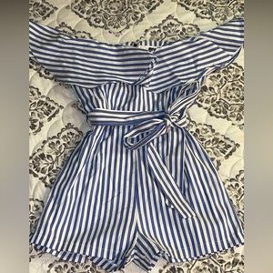 Windsor Off shoulder Romper